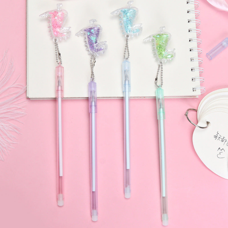 Wholesale Plastic Milk Tea Cup Pendant Gel Pen